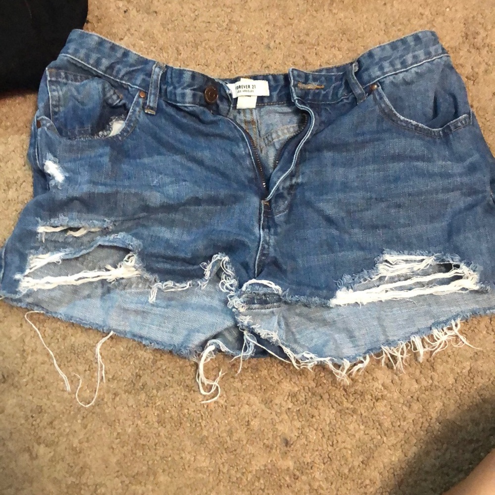 Forever 21 mid rise shorts